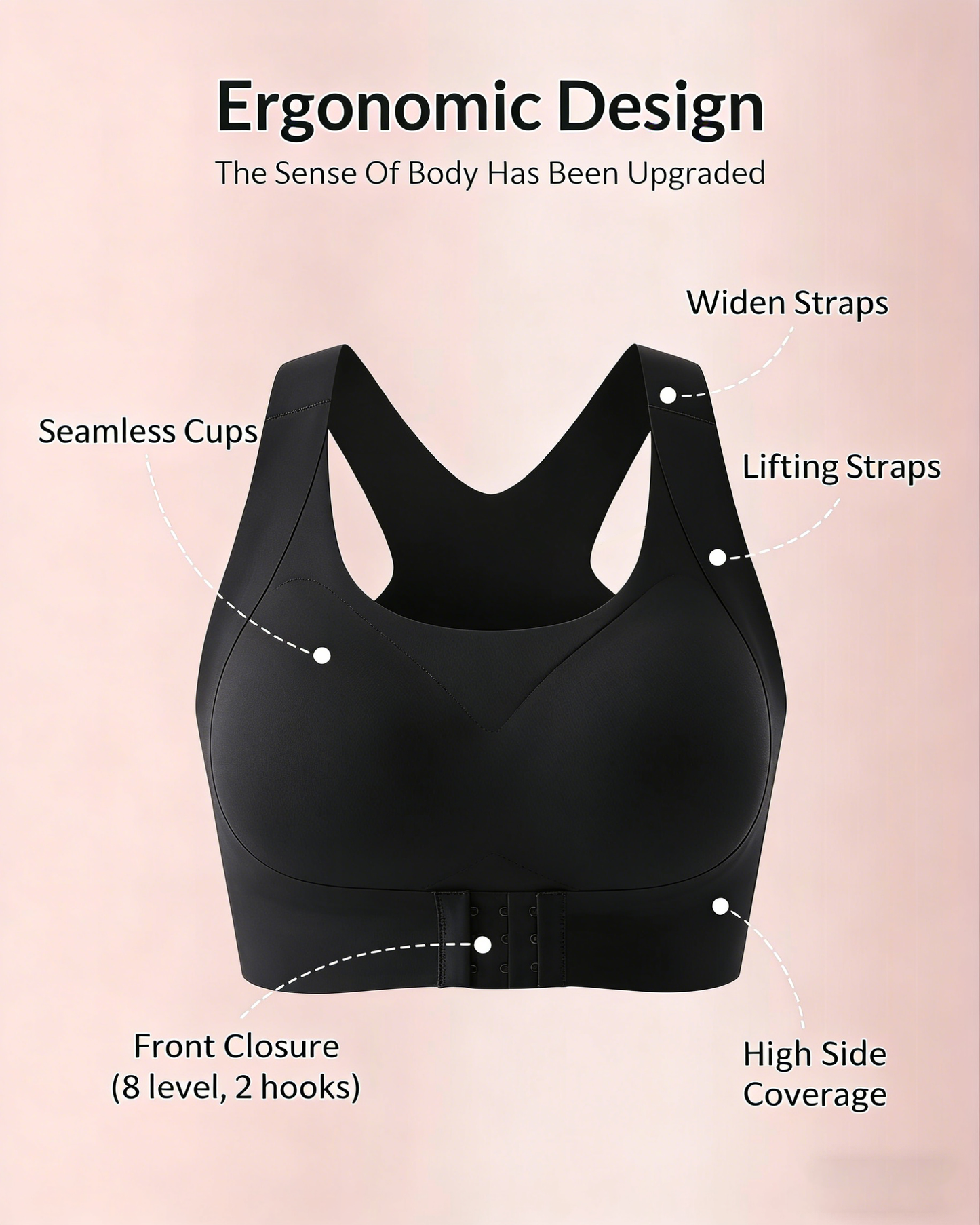 50% OFF Today Only: Front-Close Posture Bra That Actually Fixes Your Back