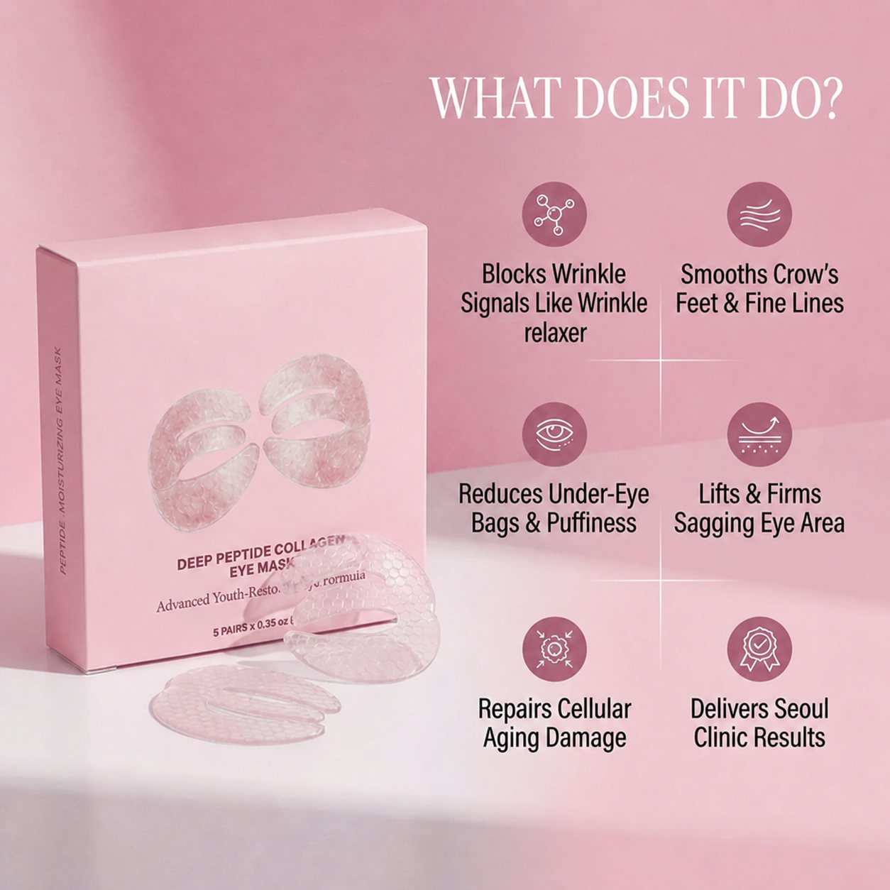 Deep Peptide Collagen Eye Mask