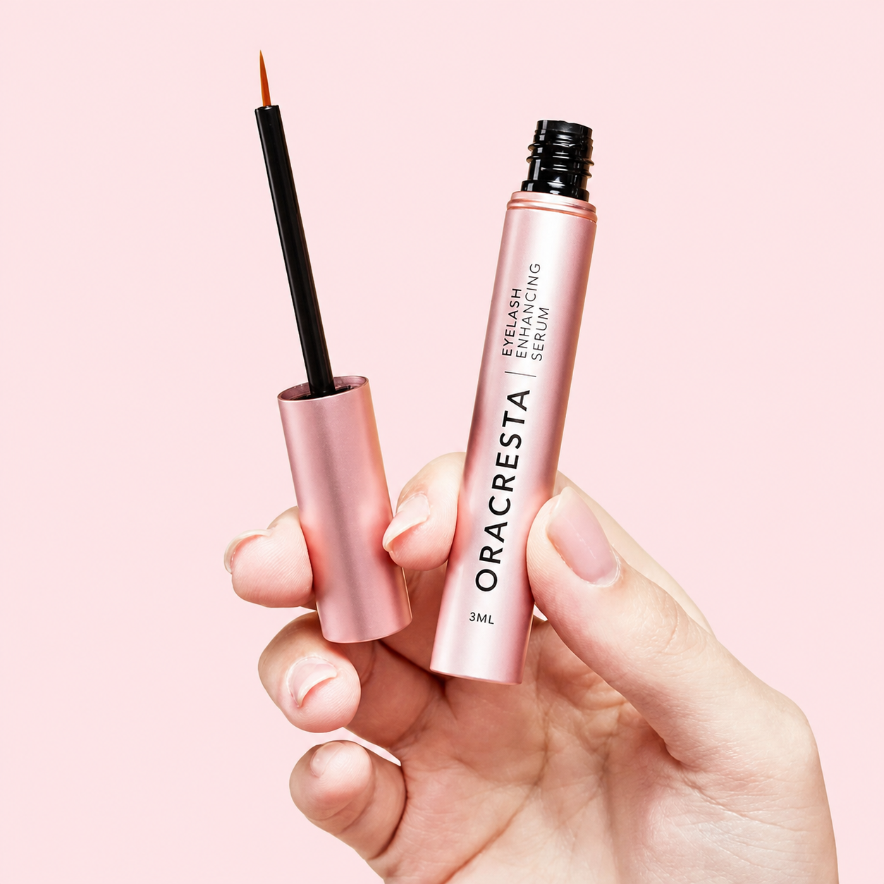 ORACRESTA Eyelash Enhancing Serum with Powerful Peptides & Plant Botanicals for Thinning Lashes 3ML Makeup Cosmetic