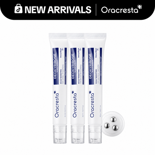 Oracresta™ Medicube Deoxyribose Scalp Serum Roll-On | Fuller-Looking Hair for Thin, Fine Hair