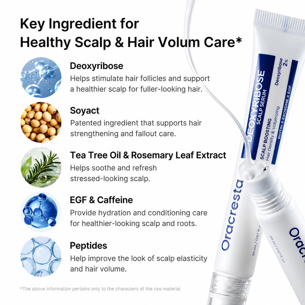 Oracresta™ Medicube Deoxyribose Scalp Serum Roll-On | Fuller-Looking Hair for Thin, Fine Hair