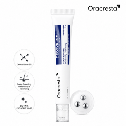 Oracresta™ Medicube Deoxyribose Scalp Serum Roll-On | Fuller-Looking Hair for Thin, Fine Hair