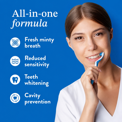 Oracresta™ 10% Nano Hydroxyapatite Toothpaste - Whitening, Repair, Fresh Peppermint, Sensitive Teeth Relief,  Safe for All, Ultimate Oral Care